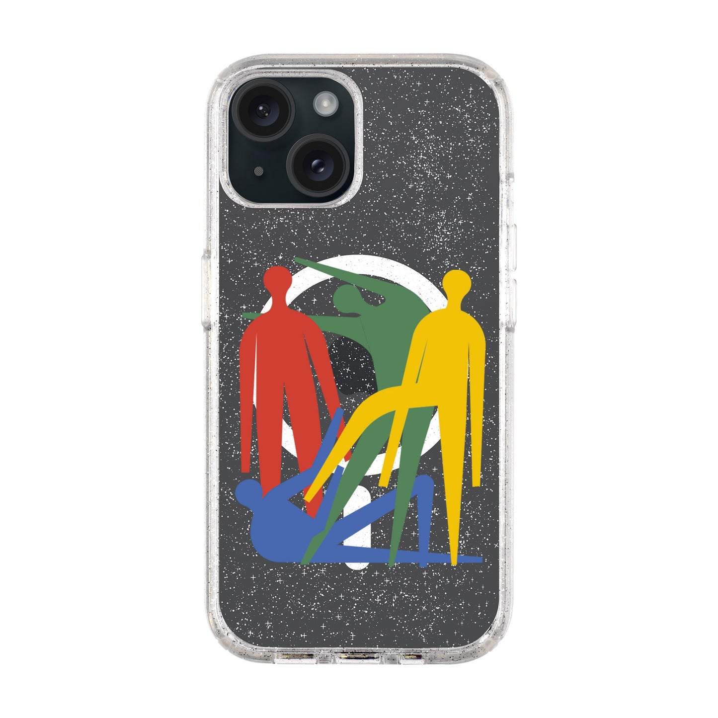 MANBOS-iPhone 15 Plus Shiny Kılıf MagSafe Özellikli