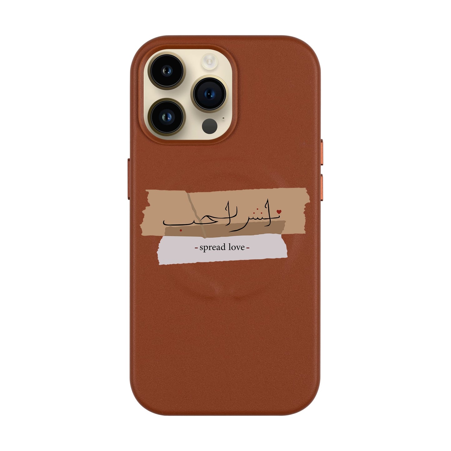 SPREAD LOVE-iPhone 14 Pro Max Leather Kılıf MagSafe Özellikli