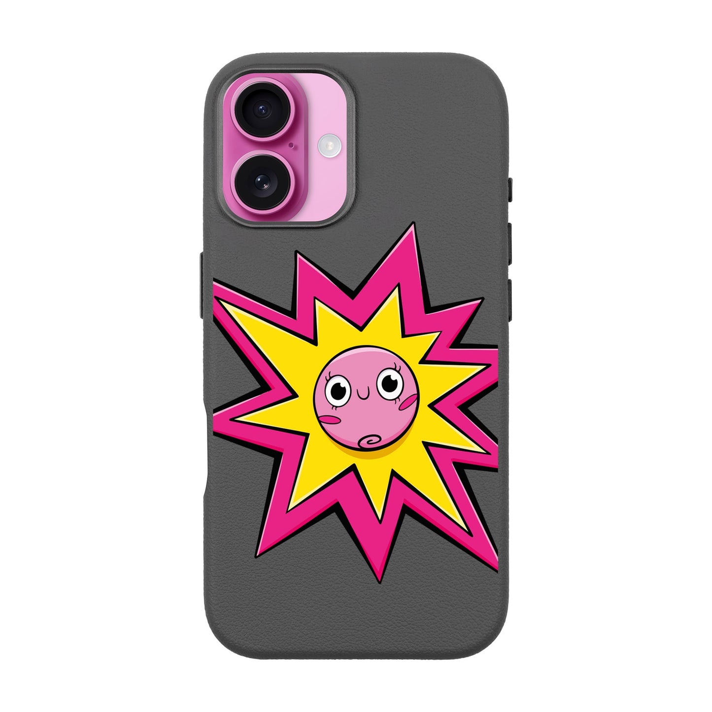 POP PRINCESSES-iPhone 16 Leather Premium Kılıf MagSafe Özellikli