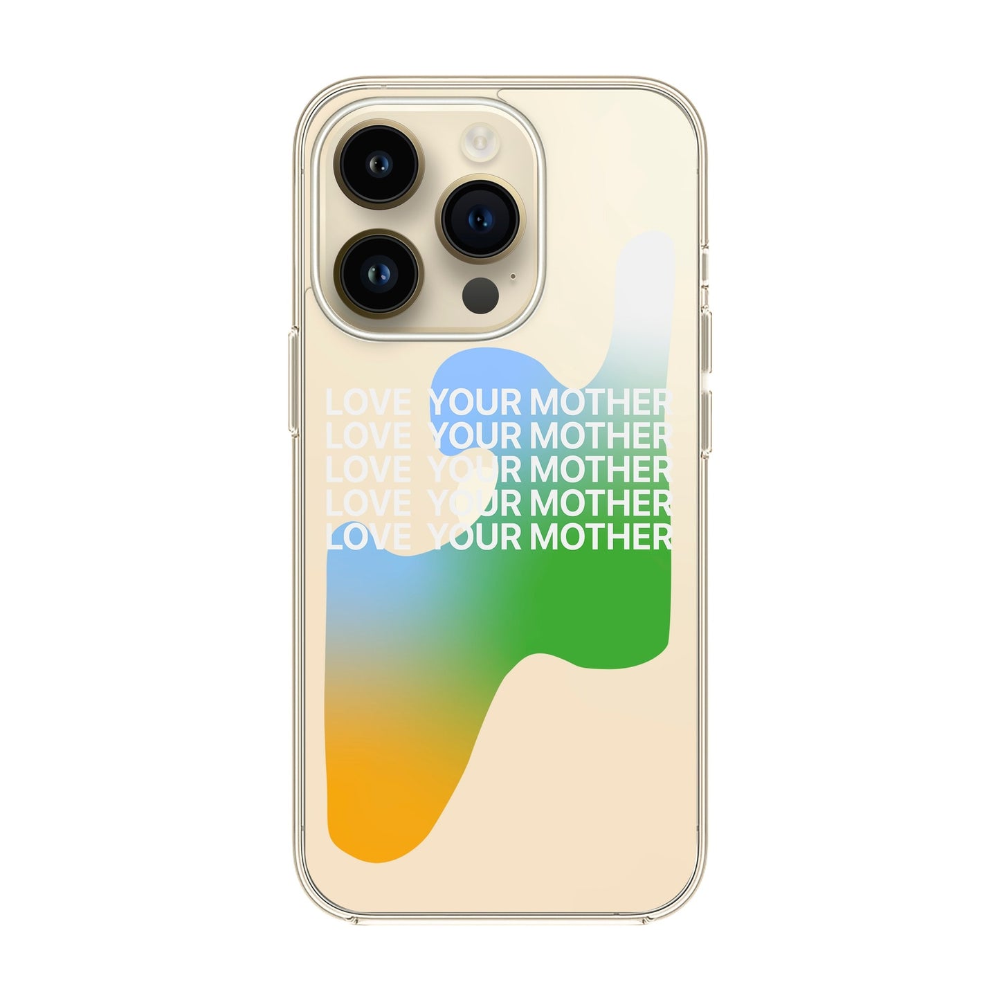 LOVE YOUR MOTHER-iPhone 14 Pro Solid Kılıf