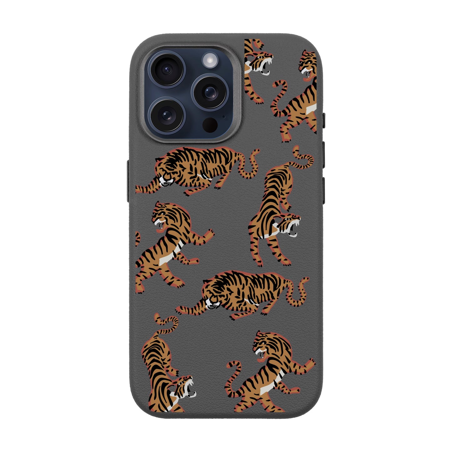 TIGER-iPhone 15 Pro Max Leather Premium Kılıf MagSafe Özellikli