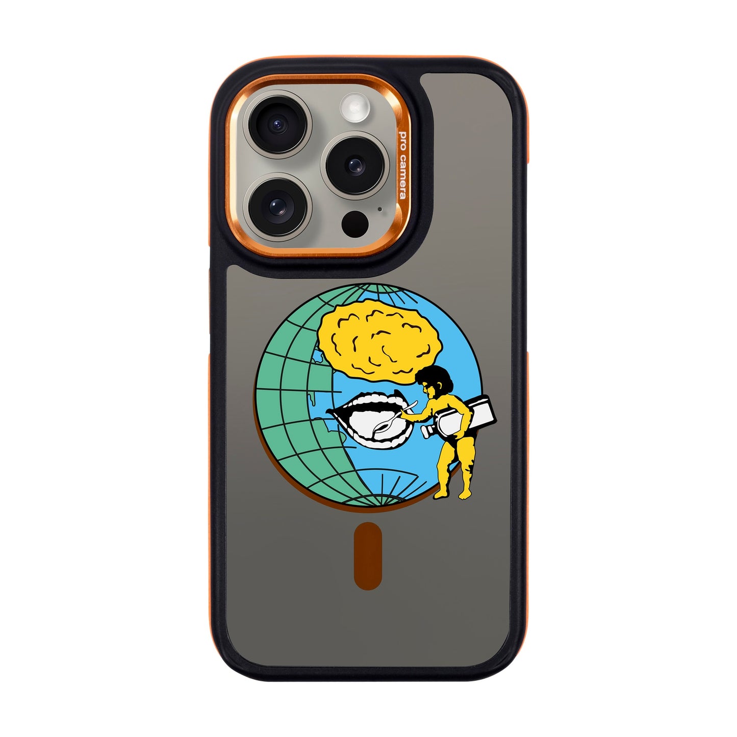 CREATIVE-iPhone 15 Pro Dark Kılıf MagSafe Özellikli
