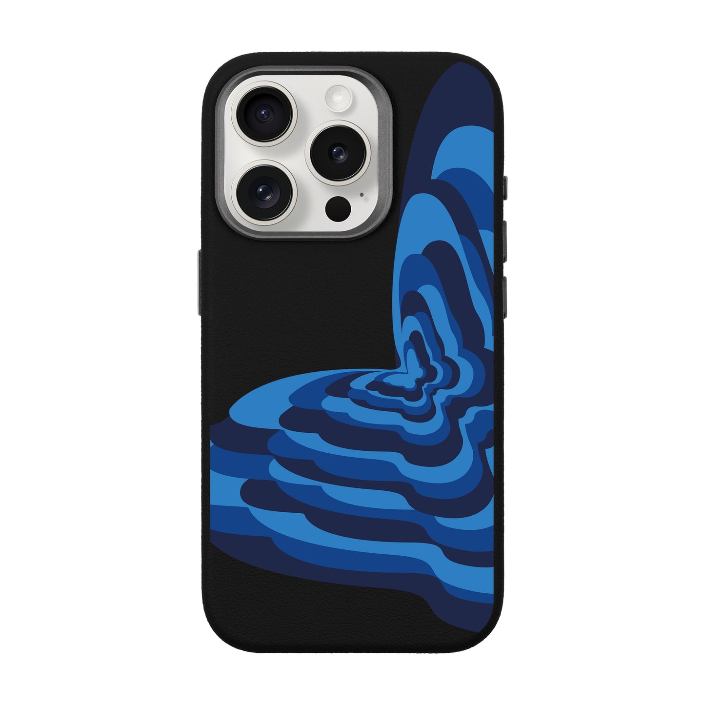 BUTTERFLY-iPhone 15 Pro Leather Premium Kılıf MagSafe Özellikli