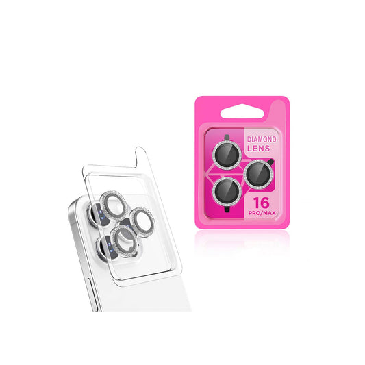 Apple iPhone 16 Pro Max Diamond Kamera Lens Koruyucu
