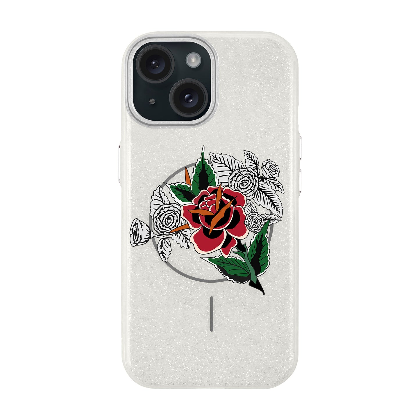 DRY ROSE-iPhone 15 Plus Radiant Kılıf MagSafe Özellikli