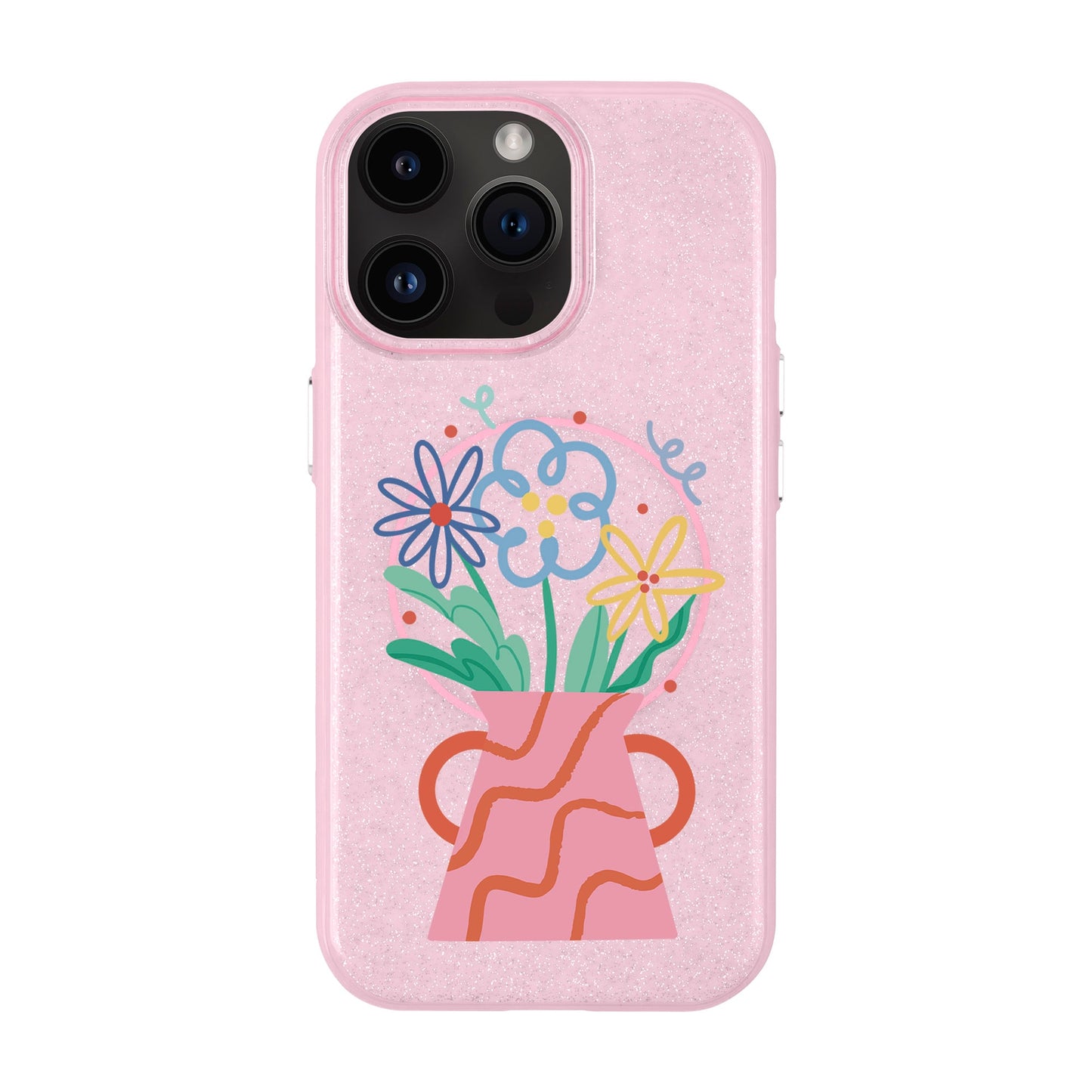 PINK VASE-iPhone 14 Pro Max Radiant Kılıf MagSafe Özellikli