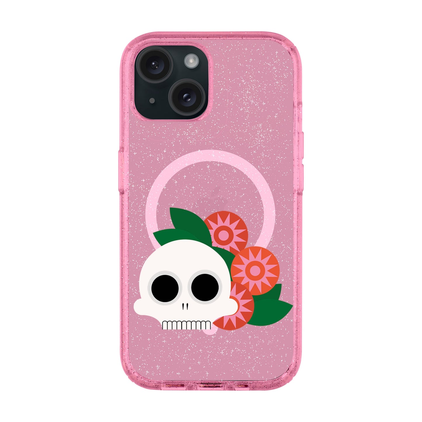 MEMENTO BLOOM-iPhone 14 Plus Shiny Kılıf MagSafe Özellikli