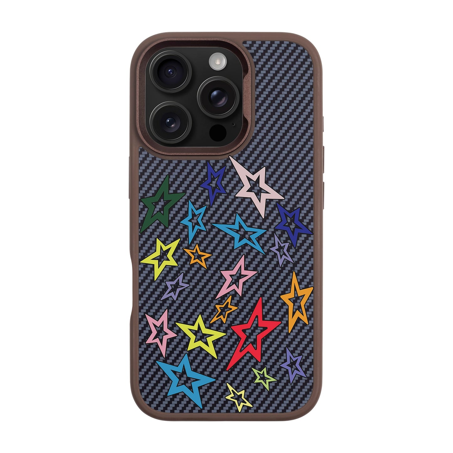 STAR-iPhone 16 Pro Plaid Kılıf MagSafe Özellikli