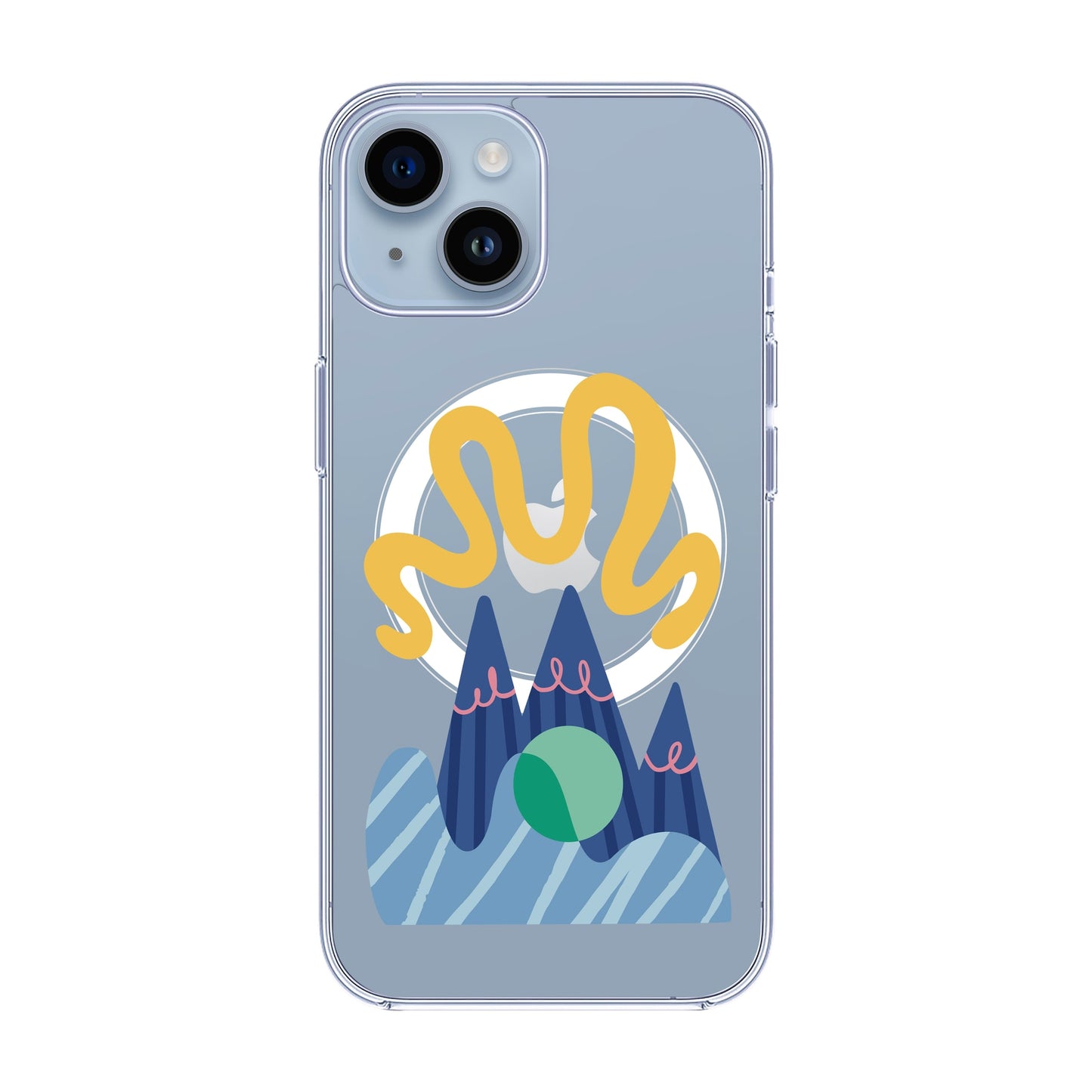 MOUNTAIN-iPhone 13 Pro Max Solid Kılıf MagSafe Özellikli