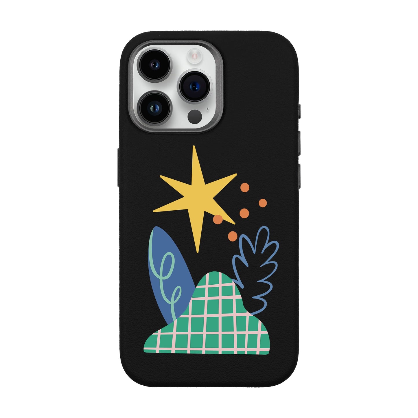 LITTLE NATURE-iPhone 14 Pro Max Leather Premium Kılıf MagSafe Özellikli