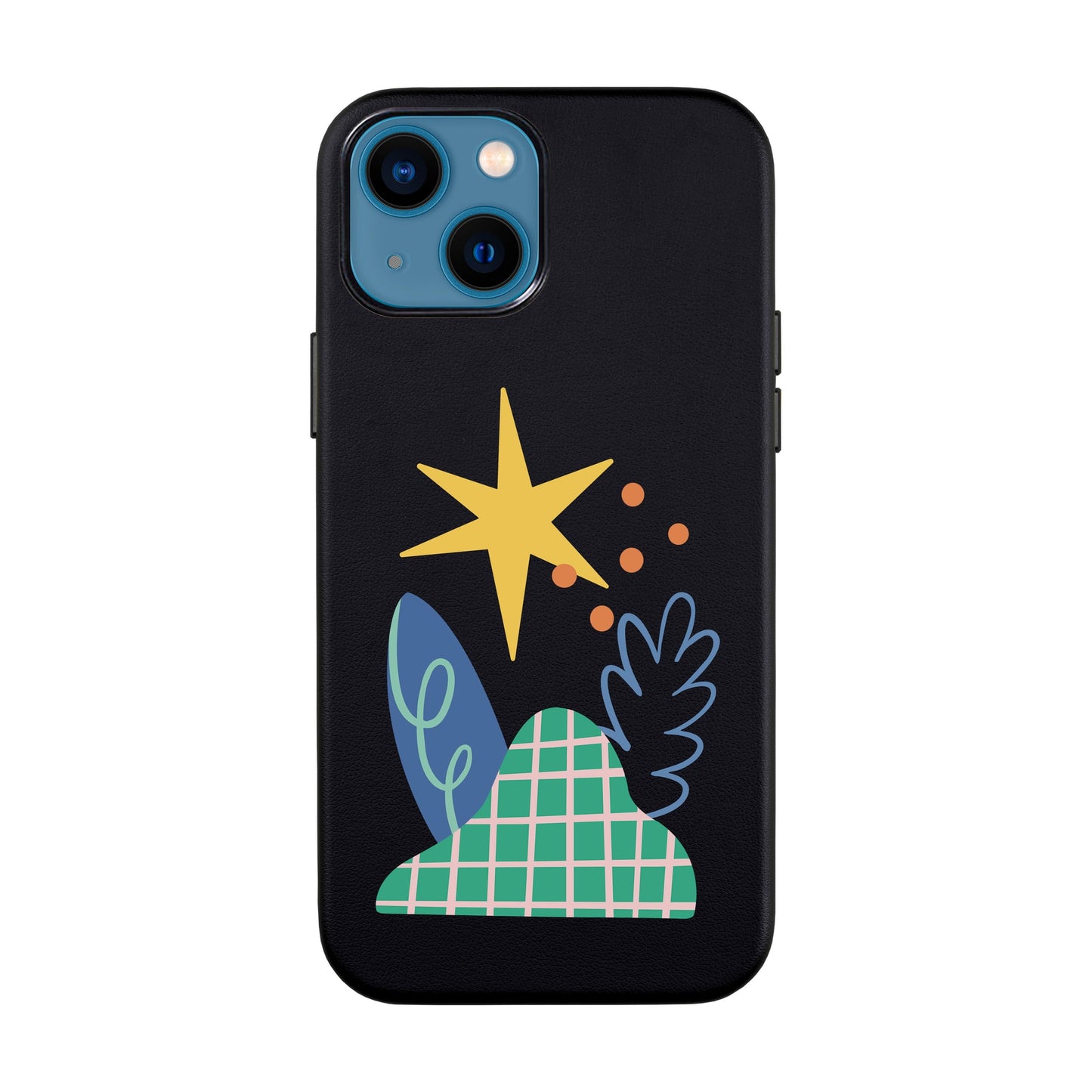 LITTLE NATURE-iPhone 14 Leather Kılıf
