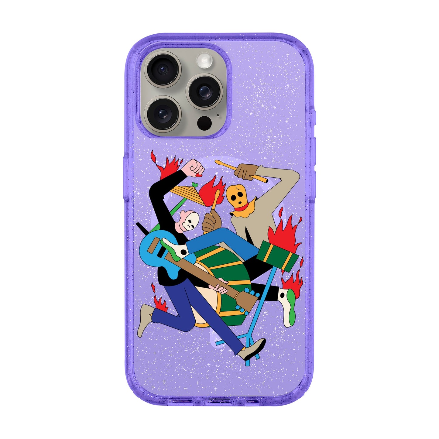 MONSTER MASH-iPhone 15 Pro Max Shiny Kılıf MagSafe Özellikli