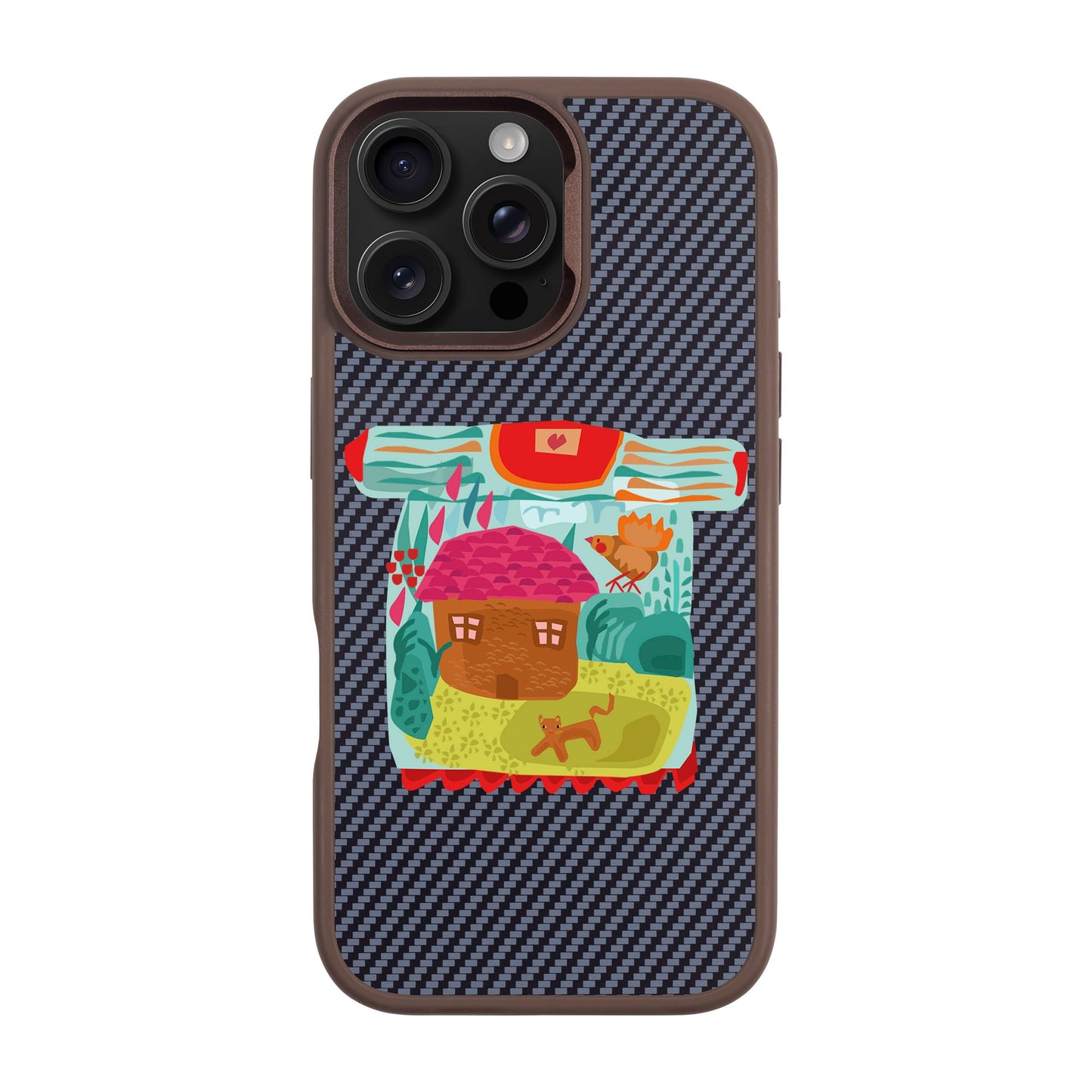 SİHİRLİ KAZAK-iPhone 16 Pro Max Plaid Kılıf MagSafe Özellikli