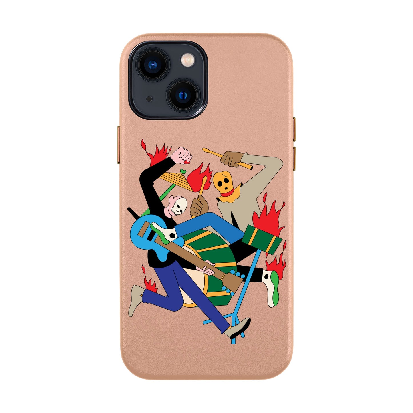 MONSTER MASH-iPhone 14 Leather Kılıf