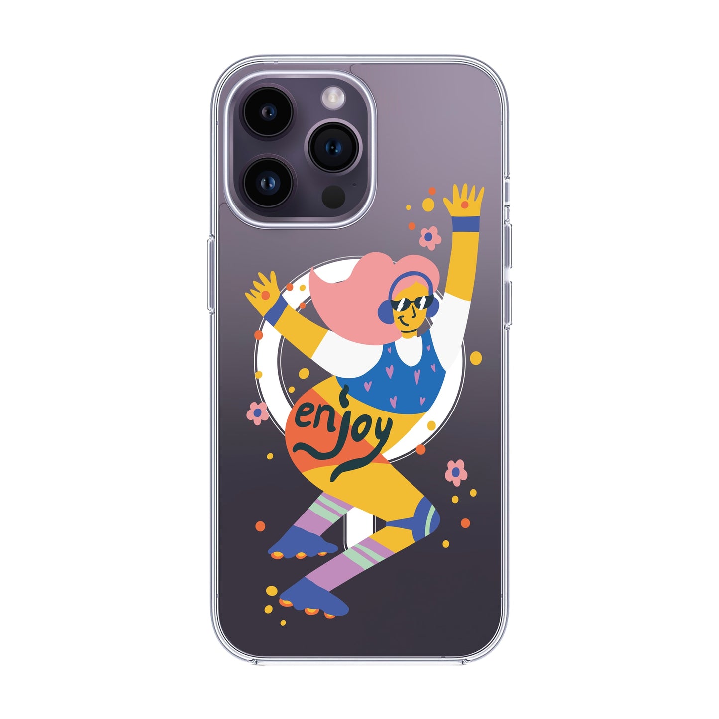 ENJOY-iPhone 14 Pro Max Solid Kılıf MagSafe Özellikli