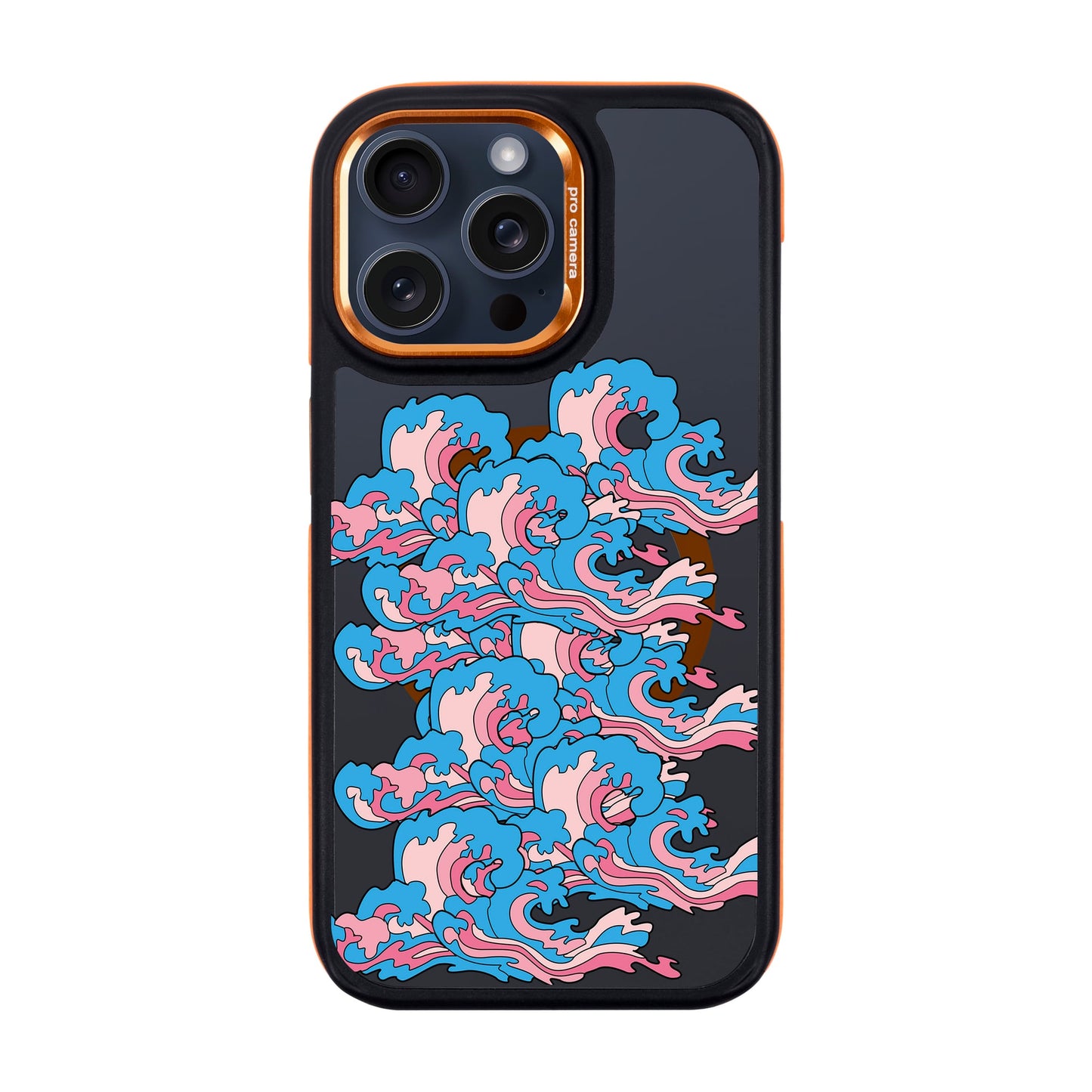 SURF-iPhone 15 Pro Max Dark Kılıf MagSafe Özellikli