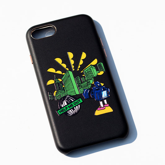 HELP ME OUT-iPhone 7 / 8 / SE Leather Kılıf