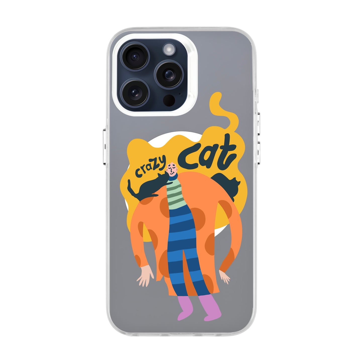 CRAZY CAT-iPhone 15 Pro Max Hold Kılıf MagSafe Özellikli