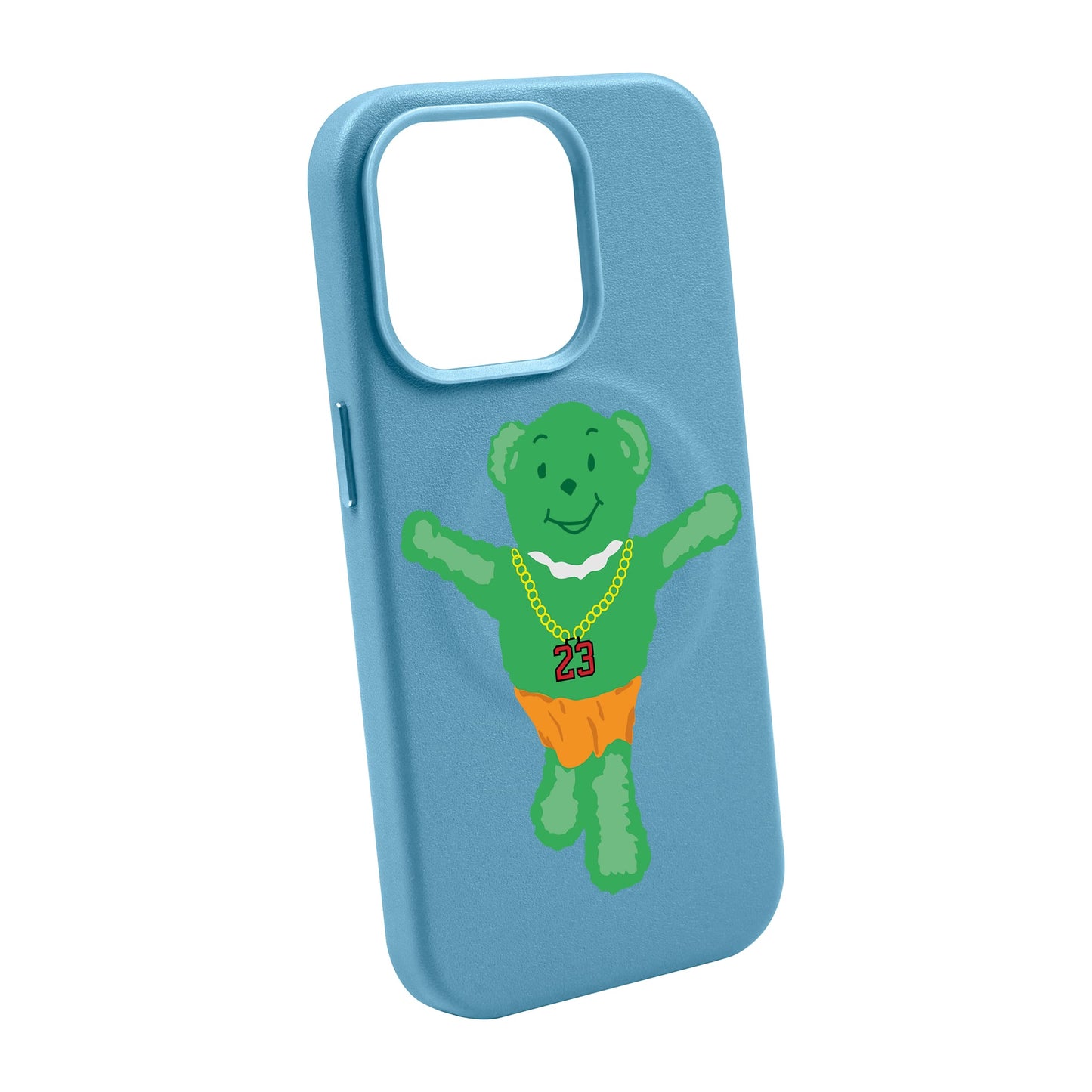 GREEN BEAR-iPhone 14 Pro Max Leather Kılıf MagSafe Özellikli