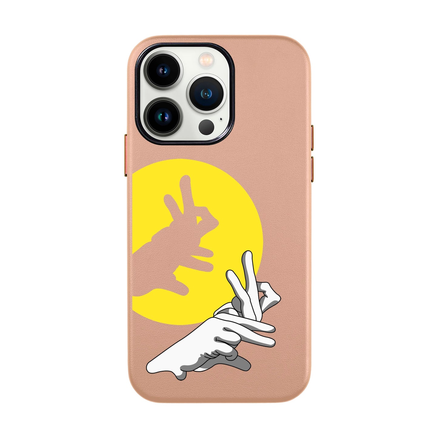 BUNNY-iPhone 14 Leather Kılıf