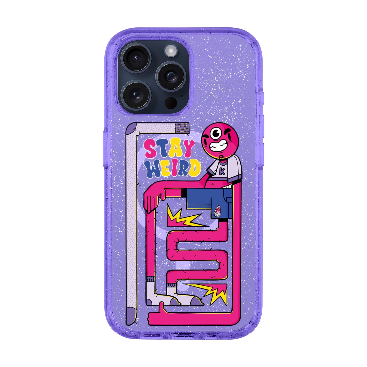 OG TOOTHY-iPhone 15 Pro Max Shiny Kılıf MagSafe Özellikli