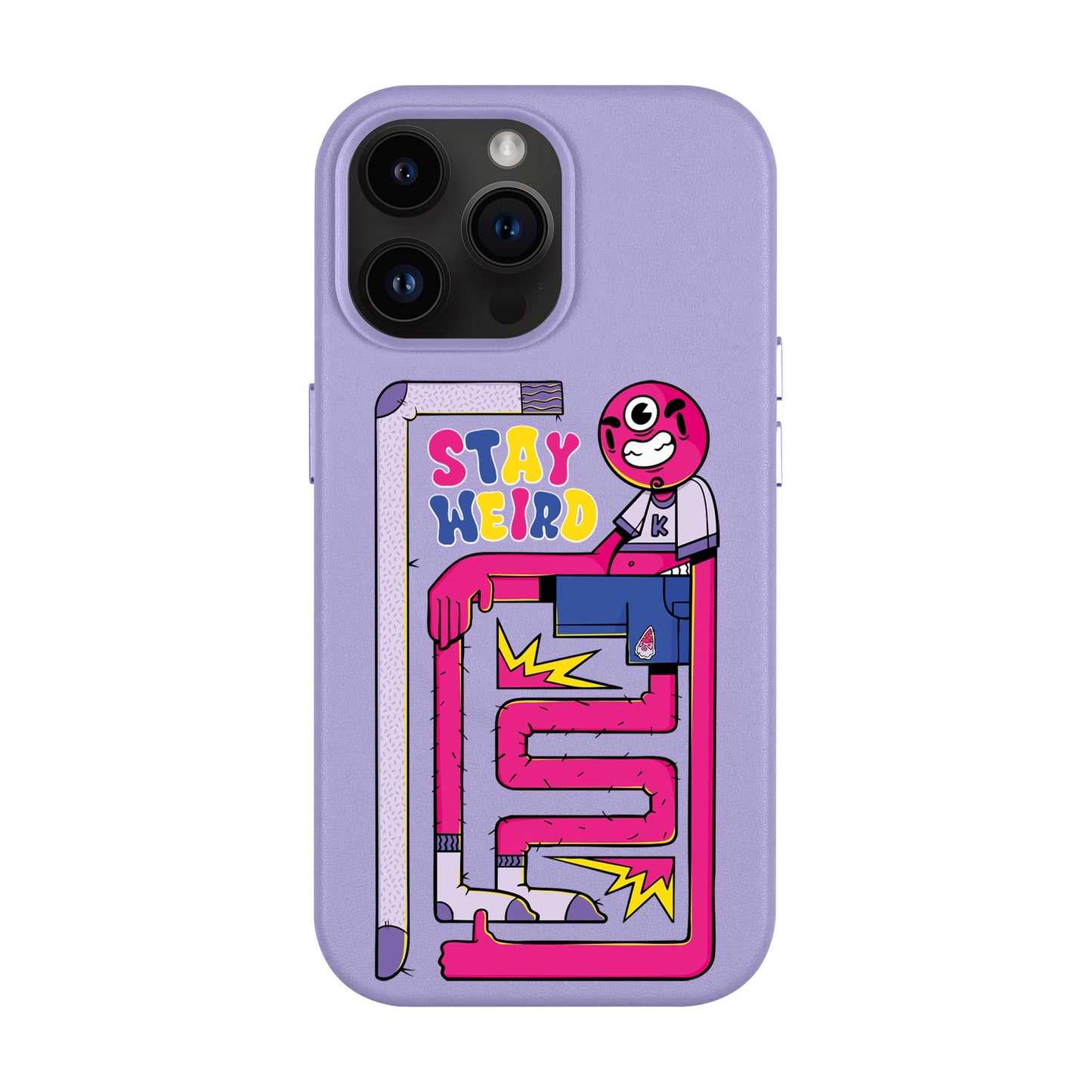 OG TOOTHY-iPhone 14 Pro Max Leather Kılıf MagSafe Özellikli