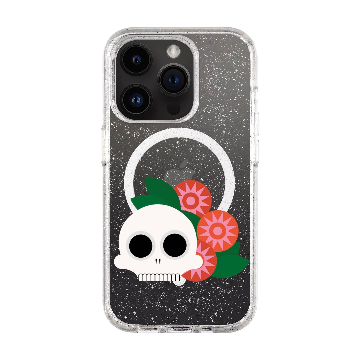 MEMENTO BLOOM-iPhone 14 Pro Shiny Kılıf MagSafe Özellikli
