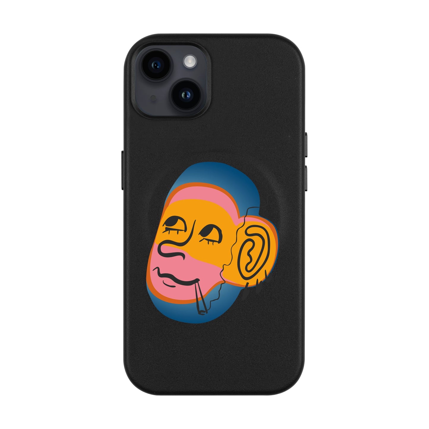 CLIMBING-iPhone 14 Plus Leather Kılıf MagSafe Özellikli