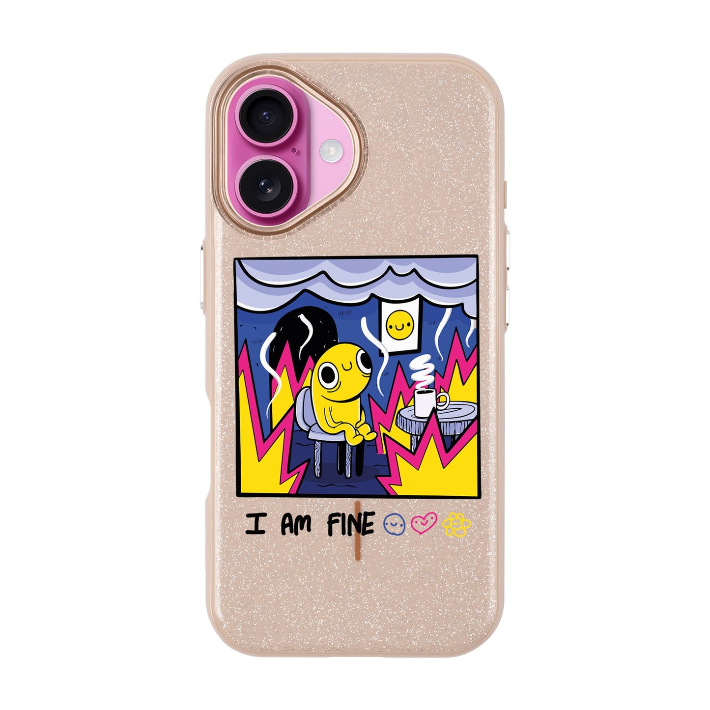 I AM FINE-iPhone 16 Radiant Kılıf MagSafe Özellikli