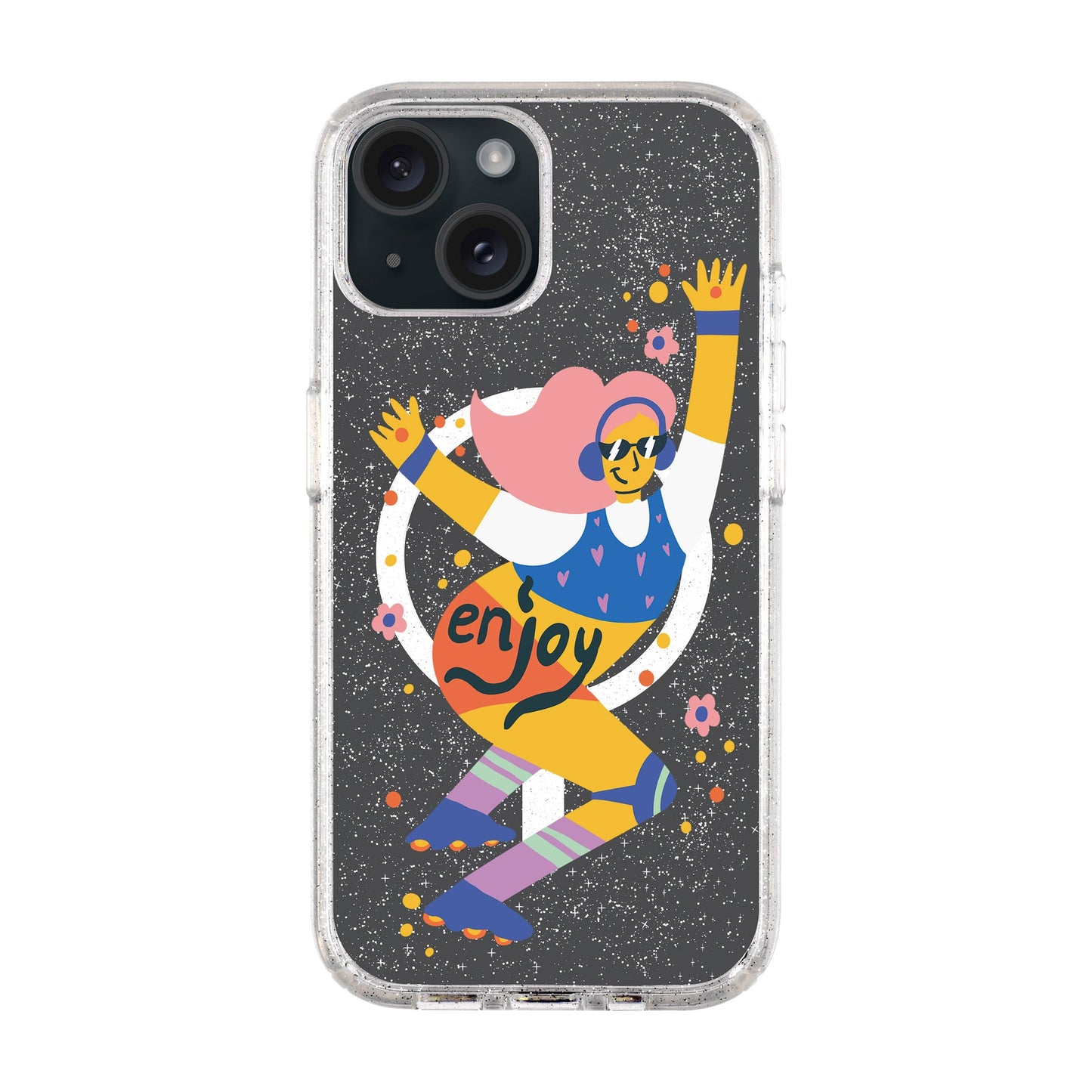 ENJOY-iPhone 14 Plus Shiny Kılıf MagSafe Özellikli
