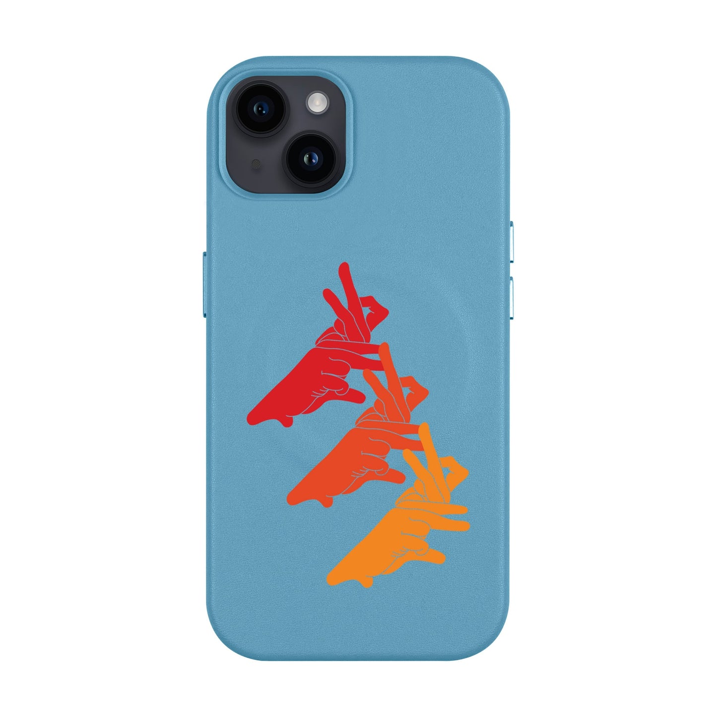 BUNNY MARCH-iPhone 14 Plus Leather Kılıf MagSafe Özellikli