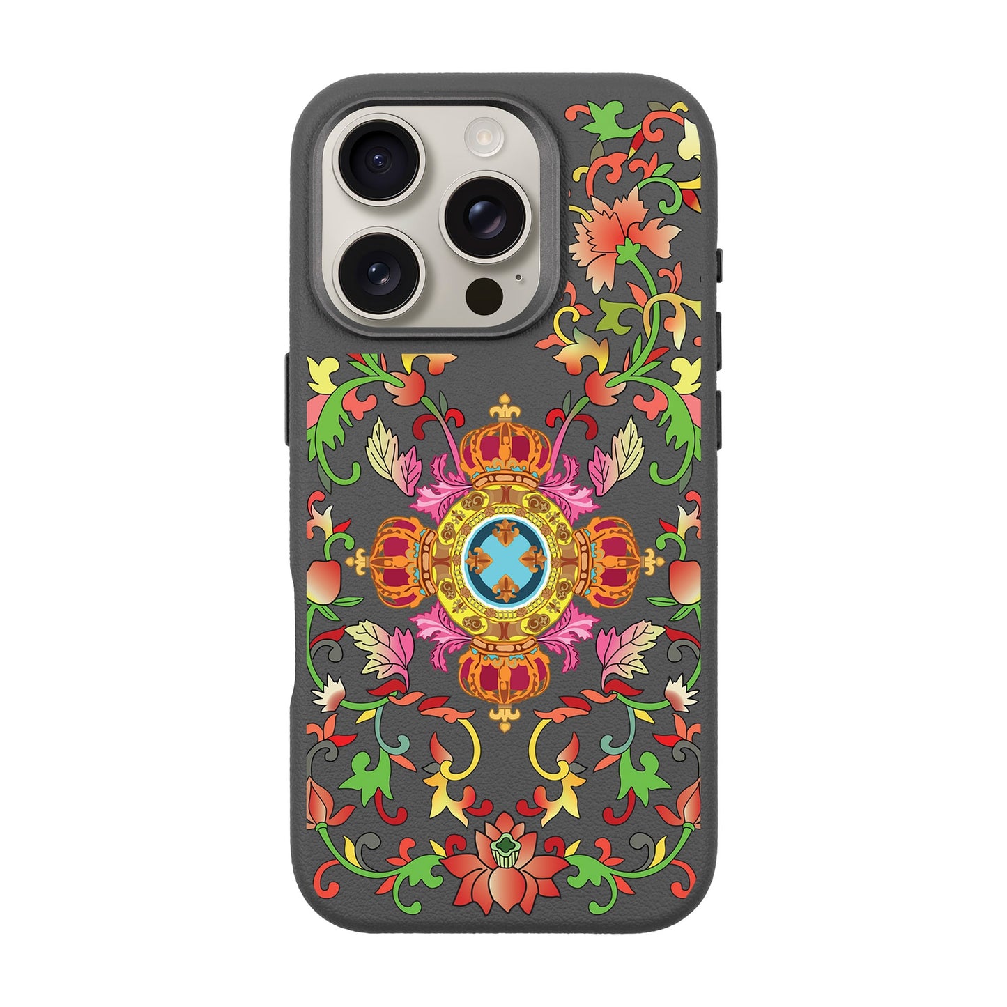 SPIRAL-iPhone 16 Pro Leather Premium Kılıf MagSafe Özellikli