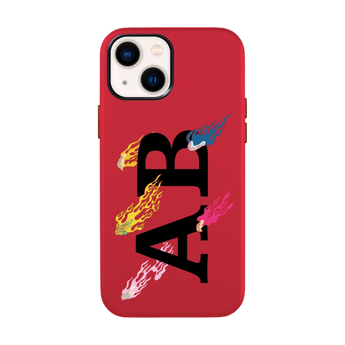 SHOOTİNG STAR KİŞİSELLEŞTİRİLMİŞ-iPhone 14 Leather Kılıf