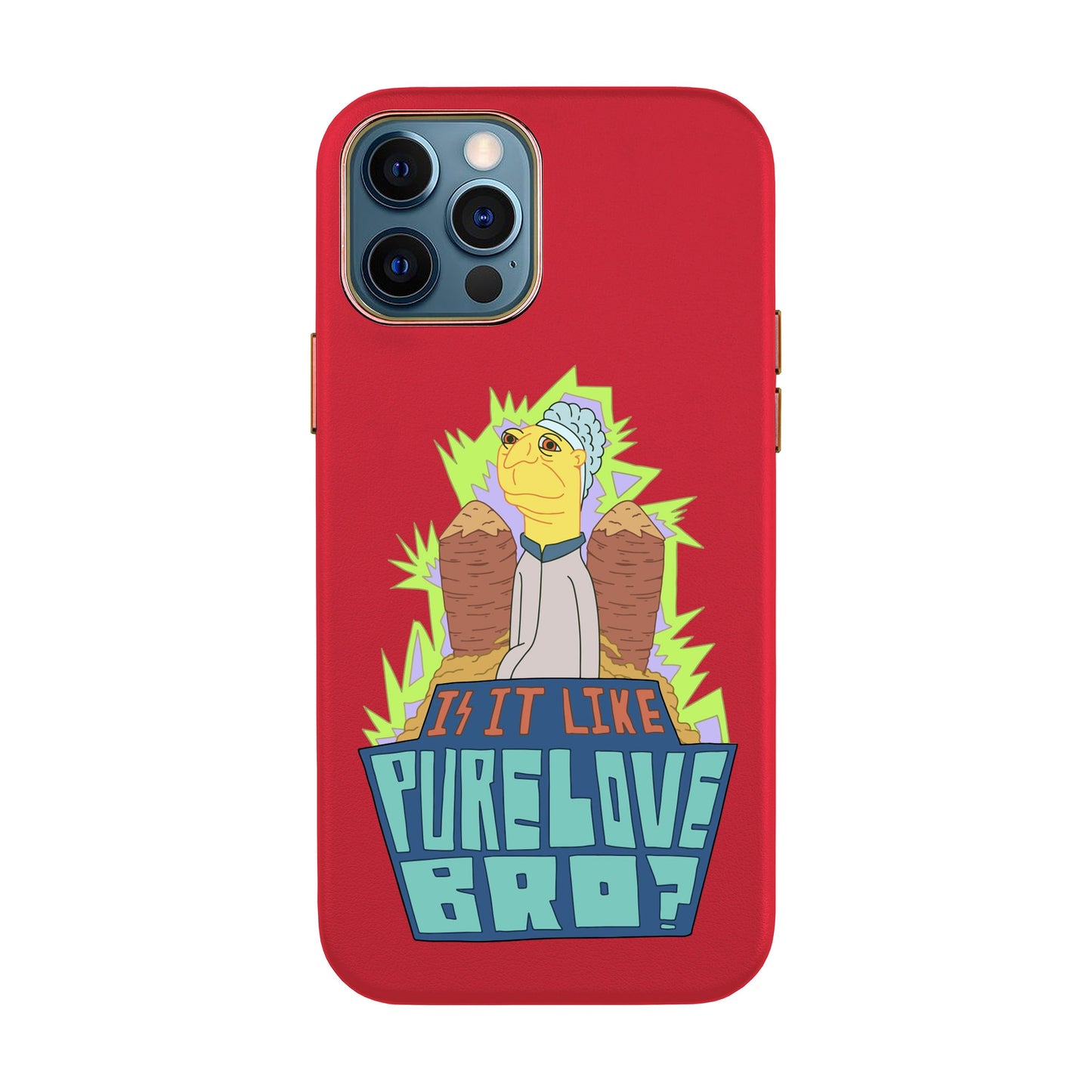 PURE LOVE-iPhone X / Xs Leather Kılıf