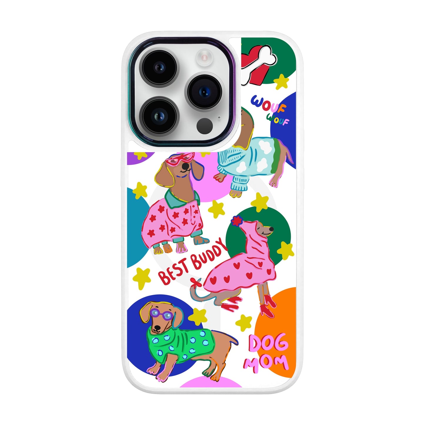 DOG MOM-iPhone 13 Pro Vigor Kılıf MagSafe Özellikli