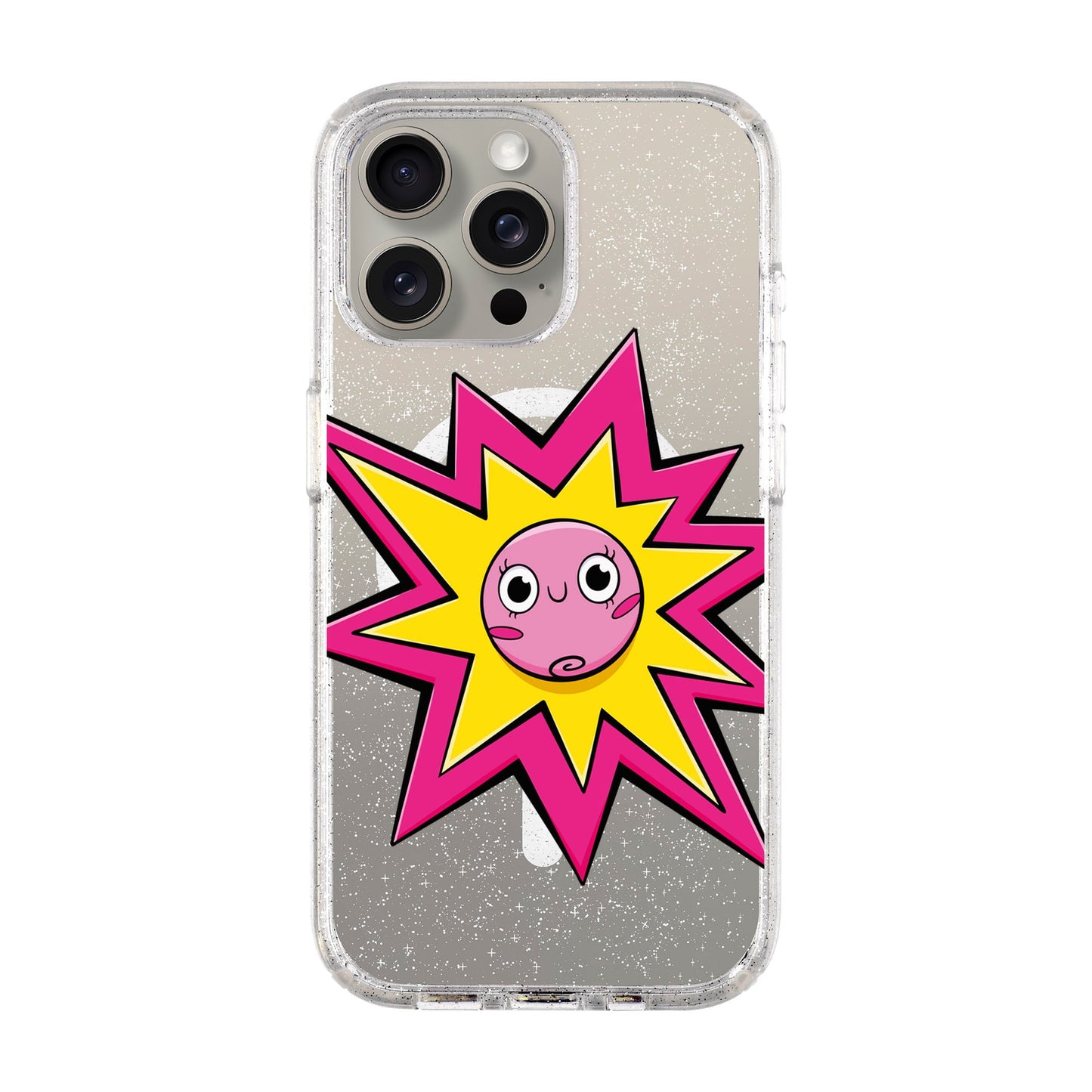 POP PRINCESSES-iPhone 15 Pro Max Shiny Kılıf MagSafe Özellikli