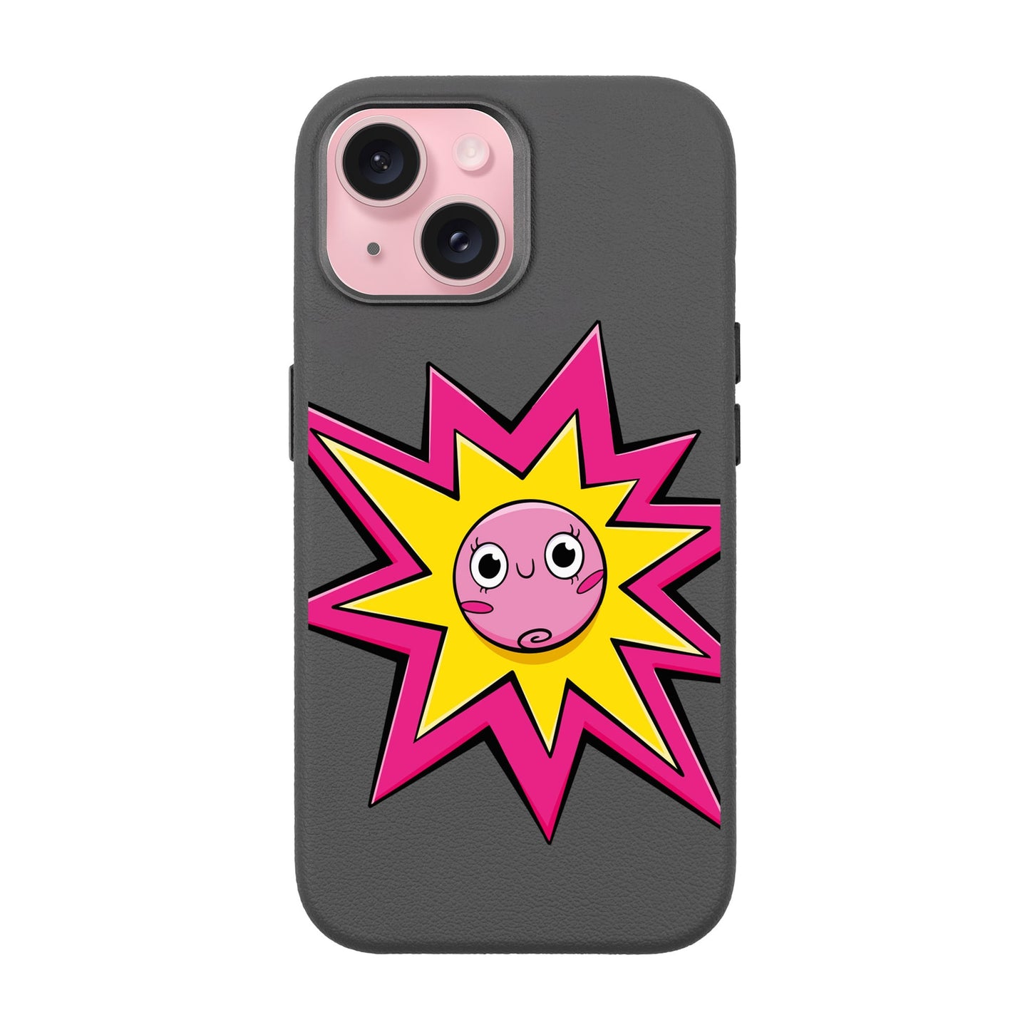 POP PRINCESSES-iPhone 15 Leather Premium Kılıf MagSafe Özellikli