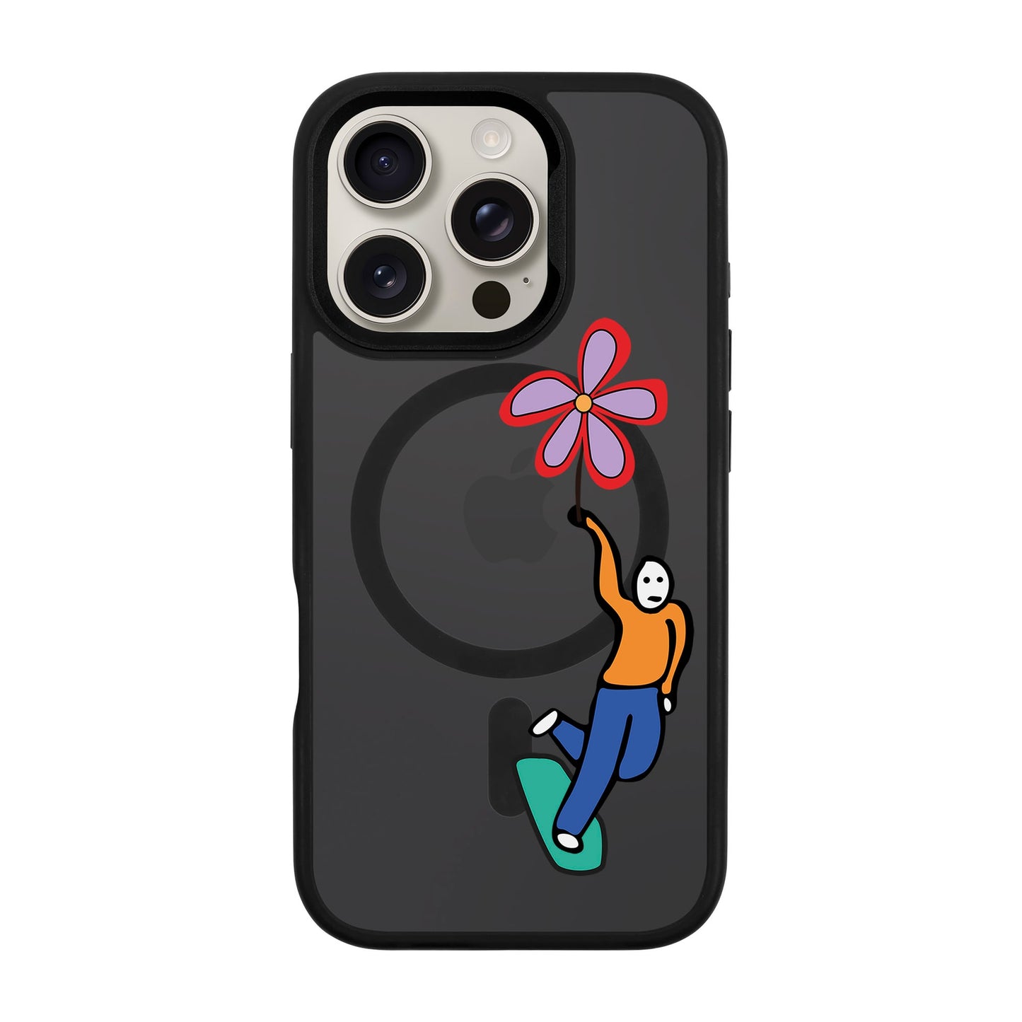 SKATEBOARDER-iPhone 16 Pro Rise Kılıf MagSafe Özellikli