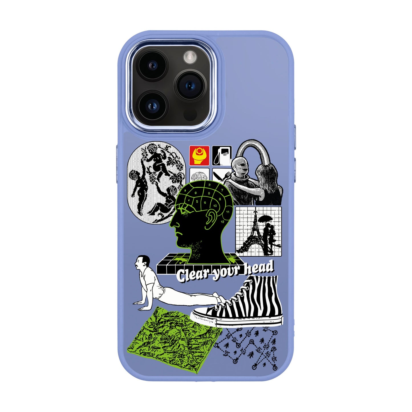 CLEAR YOUR HEAD-iPhone 14 Pro Max Proof Kılıf