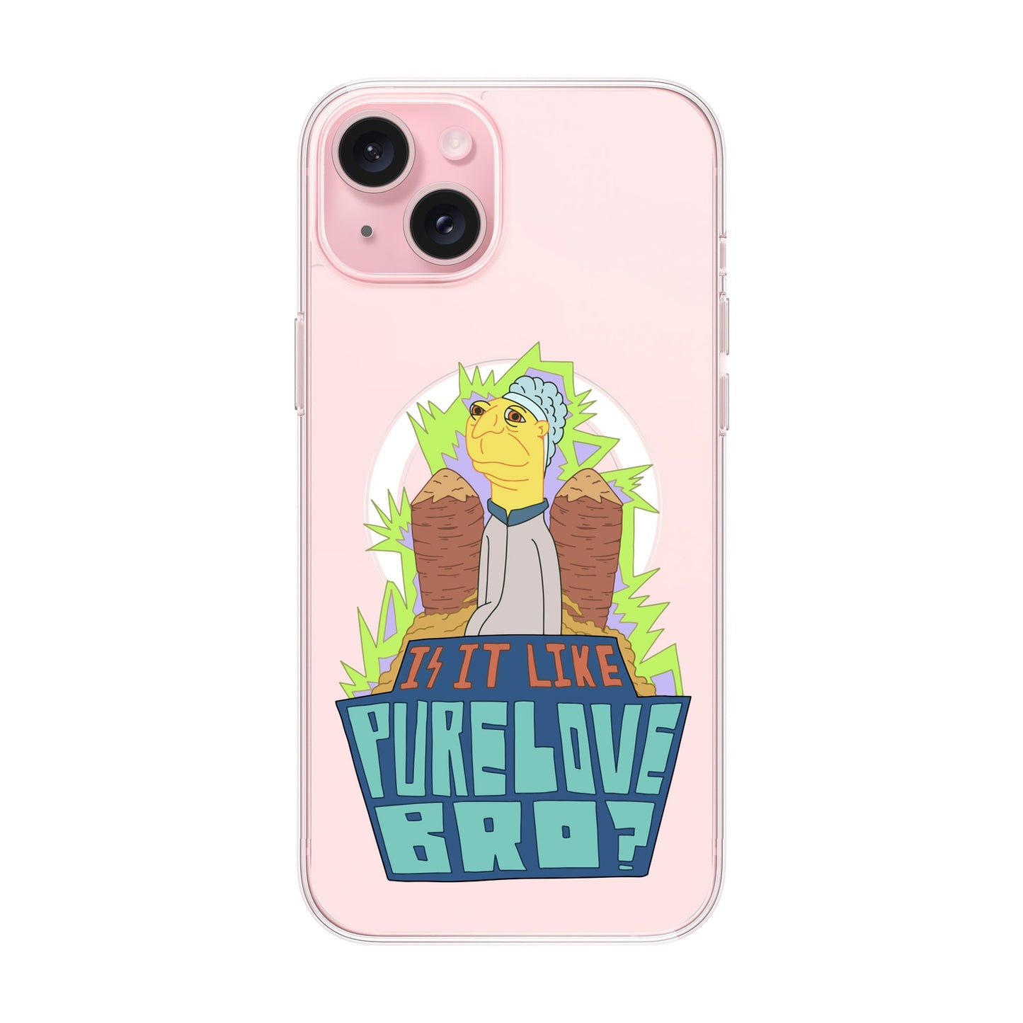 PURE LOVE-iPhone 15 Plus Solid Kılıf MagSafe Özellikli