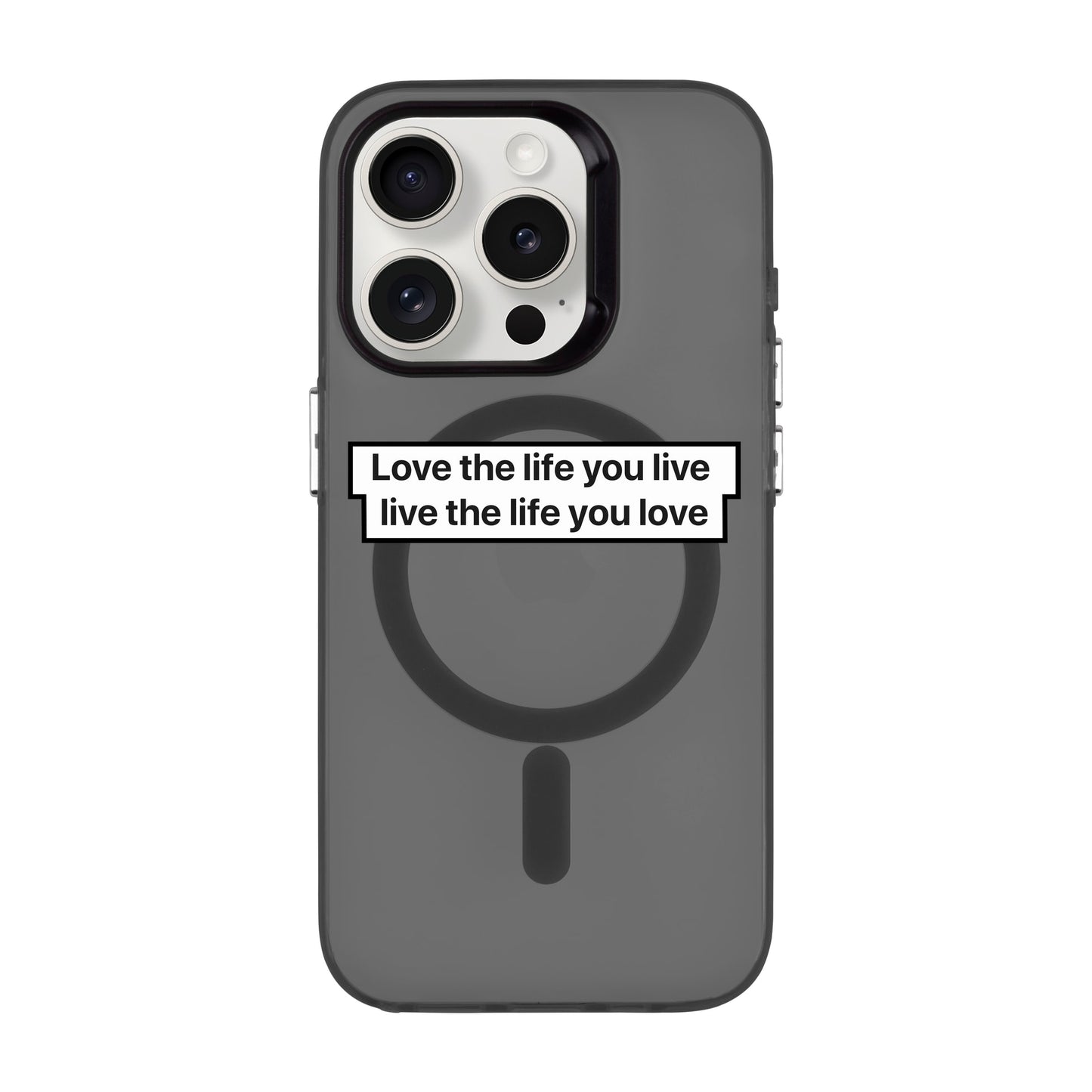 LOVE THE LIFE-iPhone 13 Pro Hold Kılıf MagSafe Özellikli