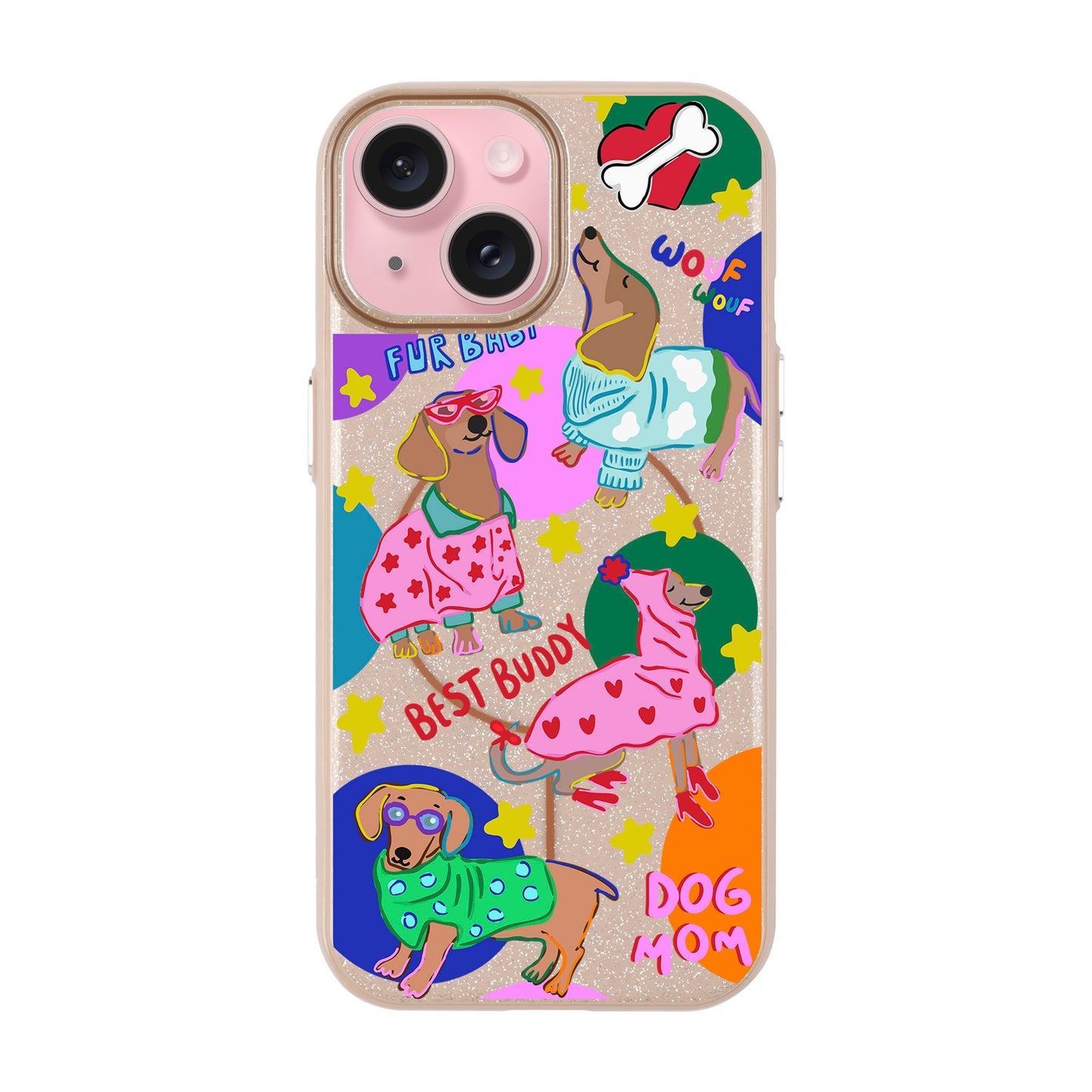 DOG MOM-iPhone 14 Radiant Kılıf MagSafe Özellikli