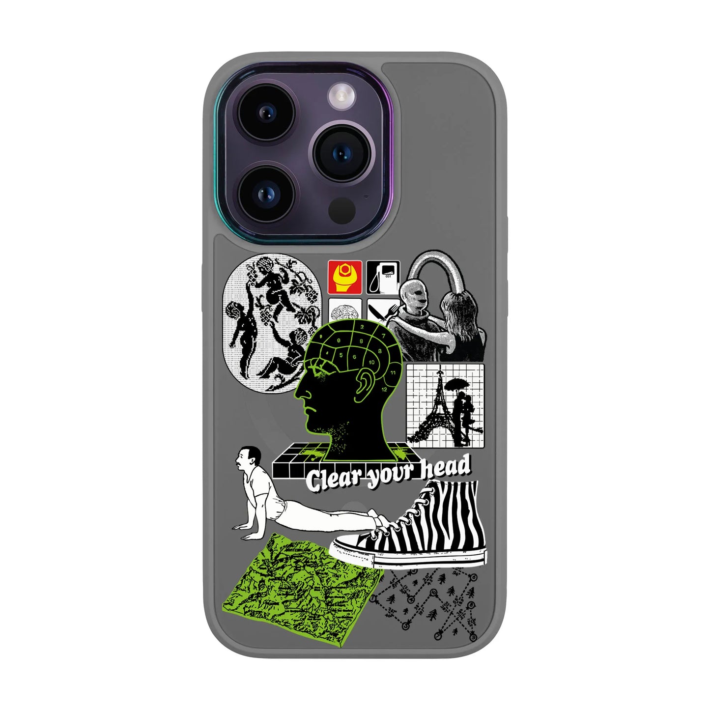 CLEAR YOUR HEAD-iPhone 14 Pro Vigor Kılıf MagSafe Özellikli