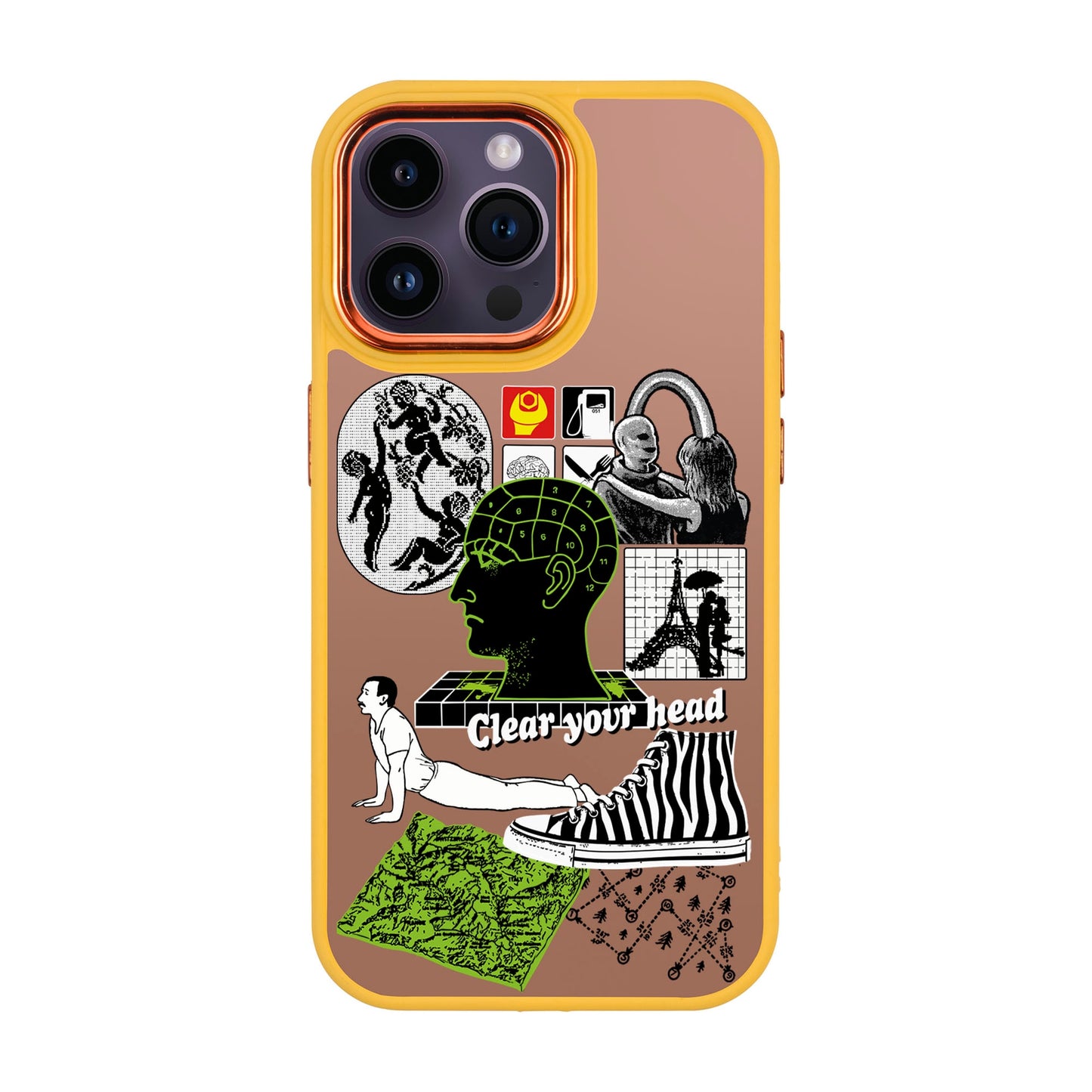 CLEAR YOUR HEAD-iPhone 14 Pro Max Proof Kılıf