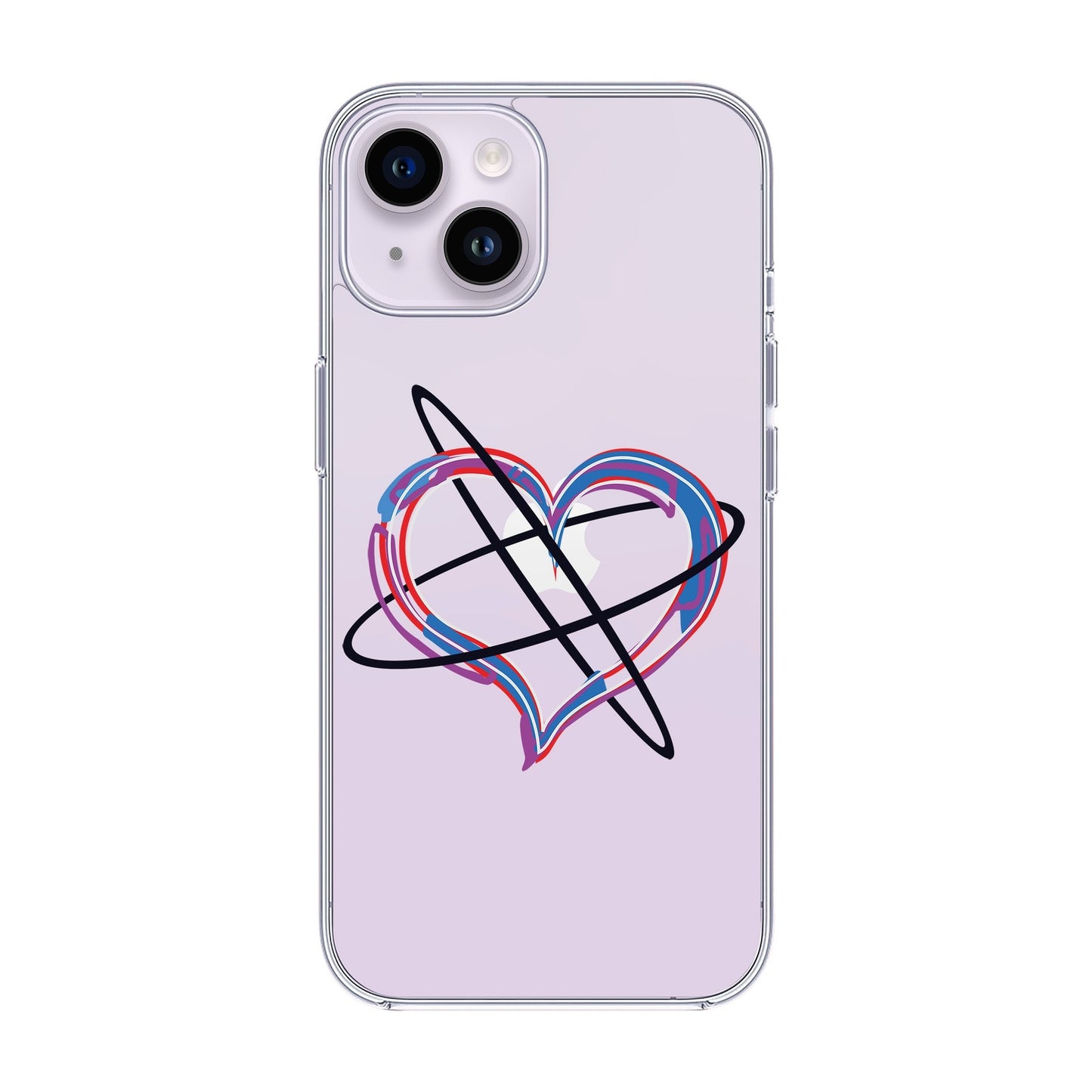 HEART ATTACK-iPhone 14 Solid Kılıf