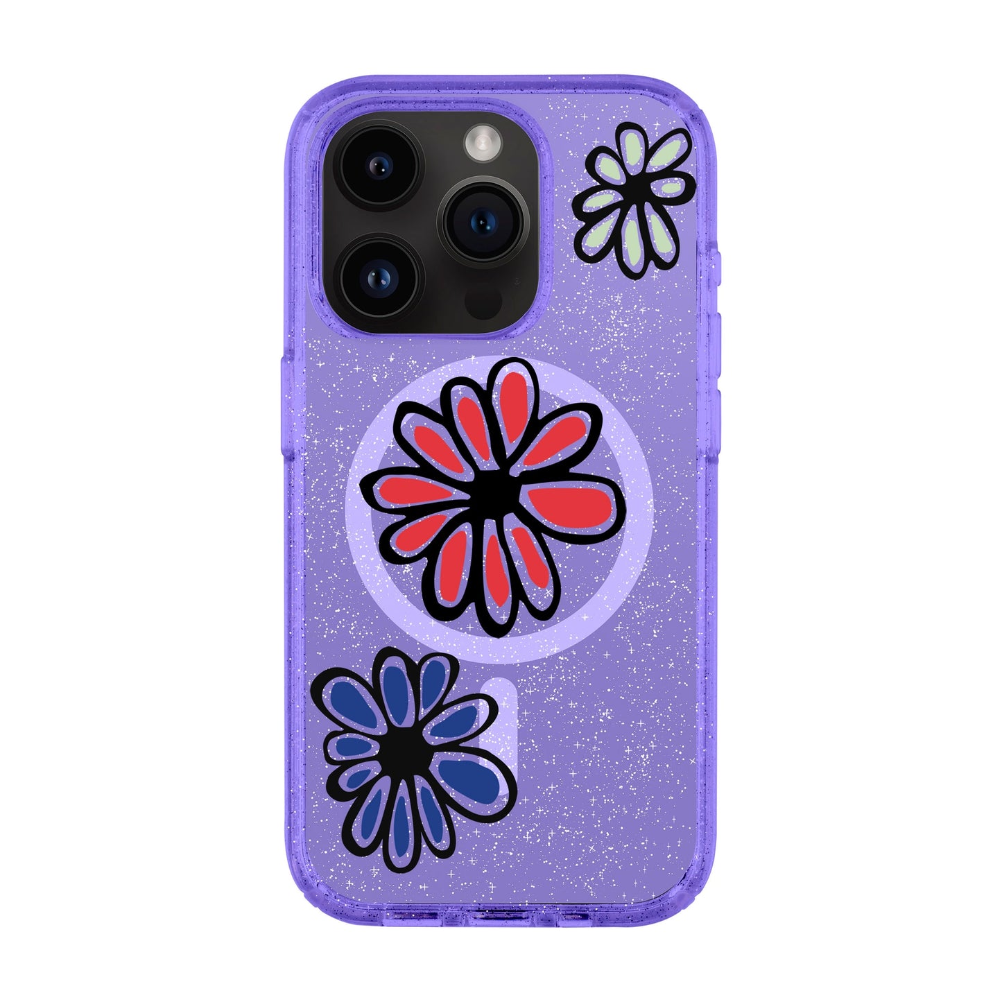 FLORIST-iPhone 14 Pro Shiny Kılıf MagSafe Özellikli