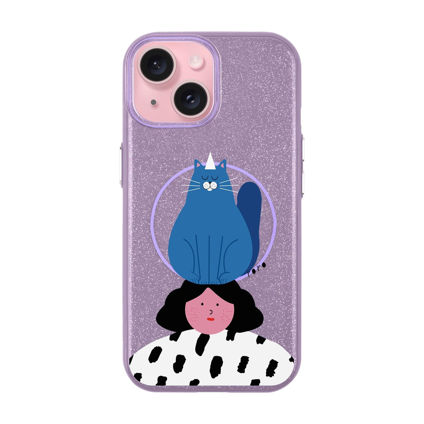 NAUGHTY CAT-iPhone 14 Plus Radiant Kılıf MagSafe Özellikli