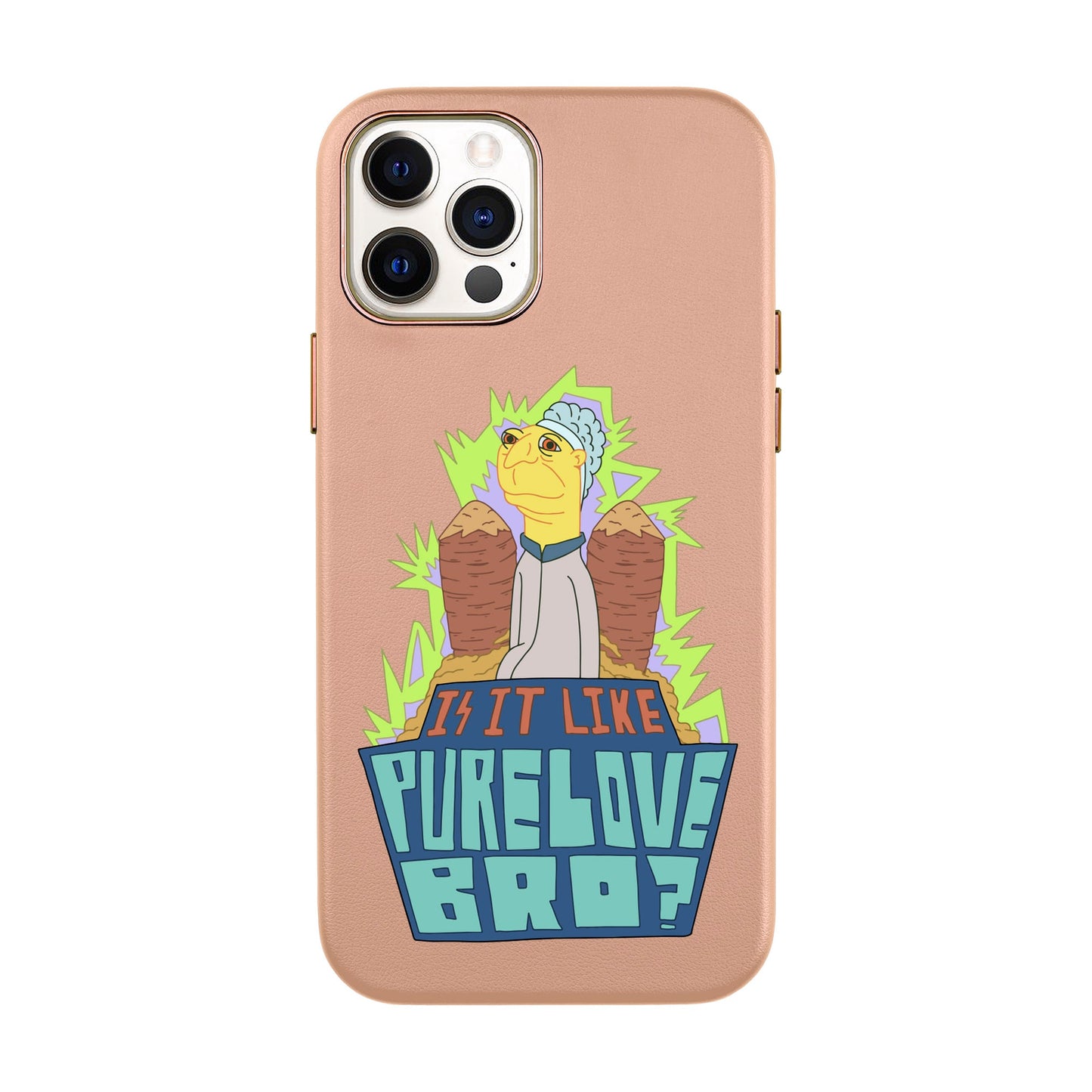 PURE LOVE-iPhone X / Xs Leather Kılıf