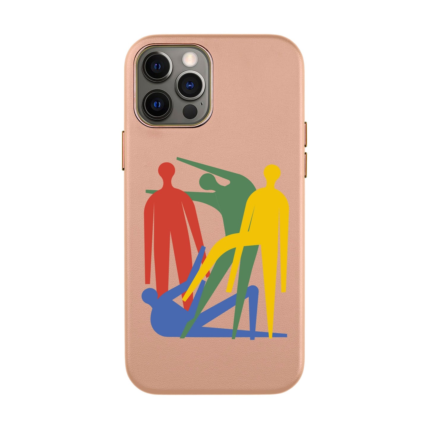 MANBOS-iPhone 11 Pro Max Leather Kılıf