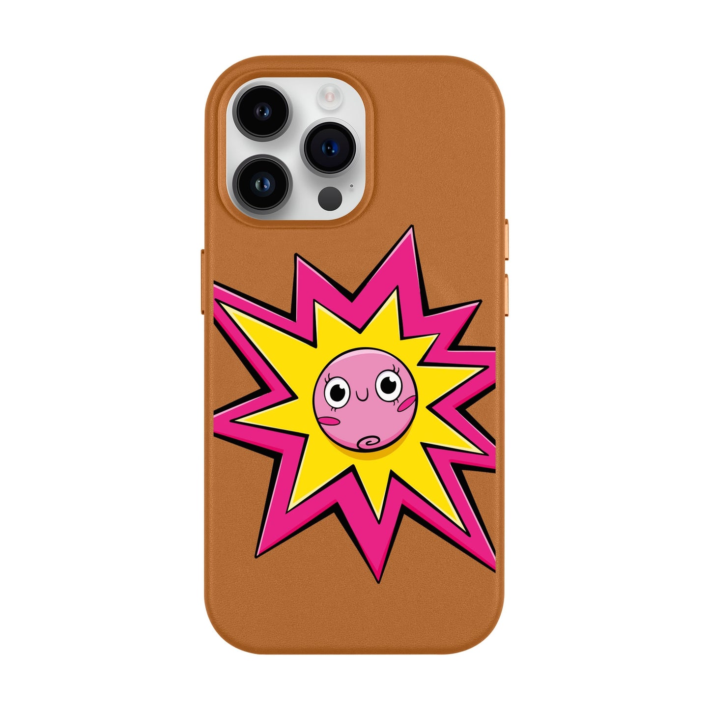 POP PRINCESSES-iPhone 14 Pro Max Leather Kılıf MagSafe Özellikli
